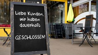 Insolvenztristesse – so geht es vielen Betrieben, nicht nur in der Gastronomie.