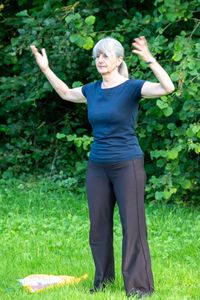 Qigong-Lehrerin Iris Knop.