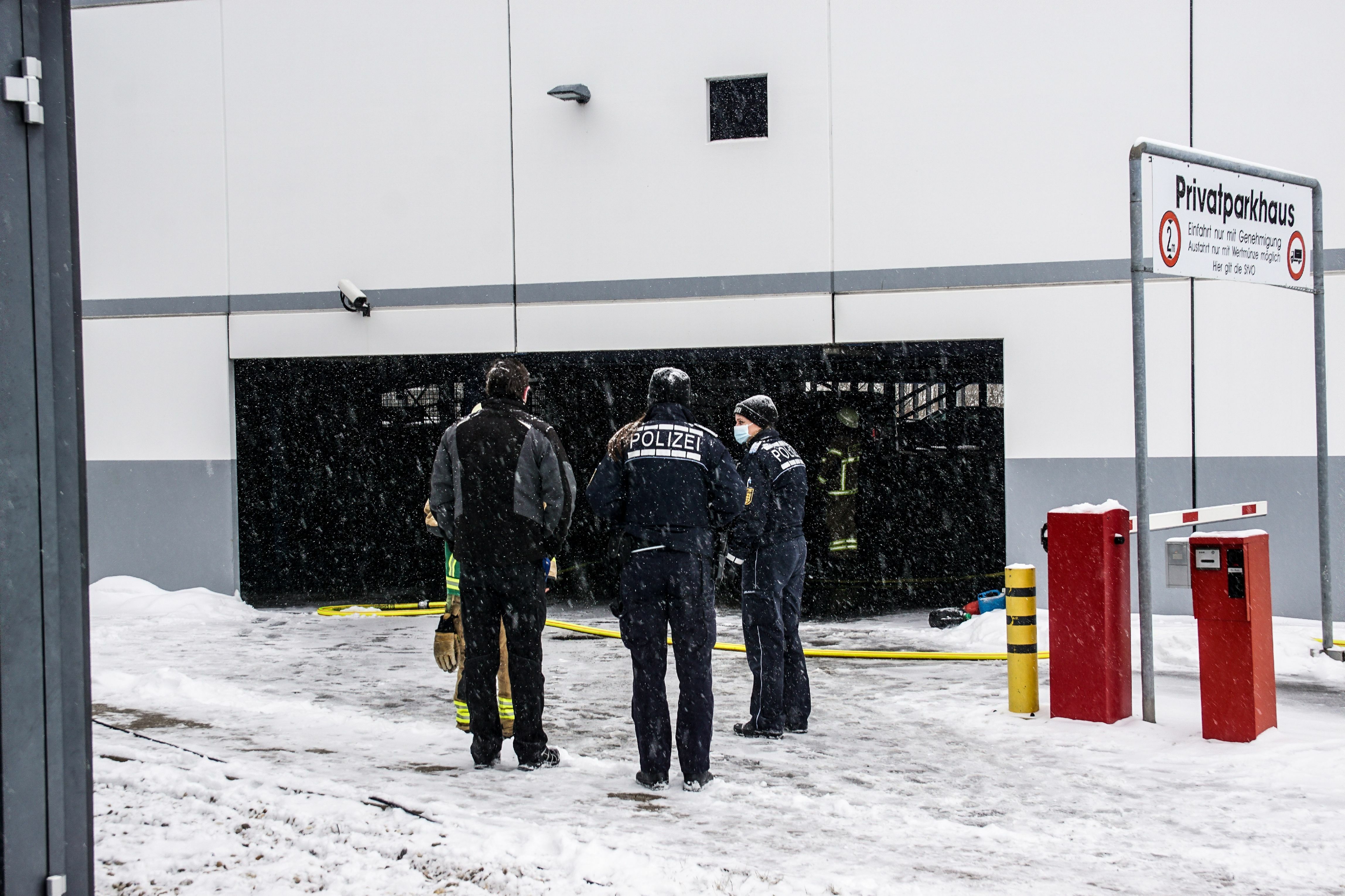 Die Feuerwehr hat den Brand zum Glück schnell gelöscht. Bild: SDMG/Dettenmeyer
 SDMG