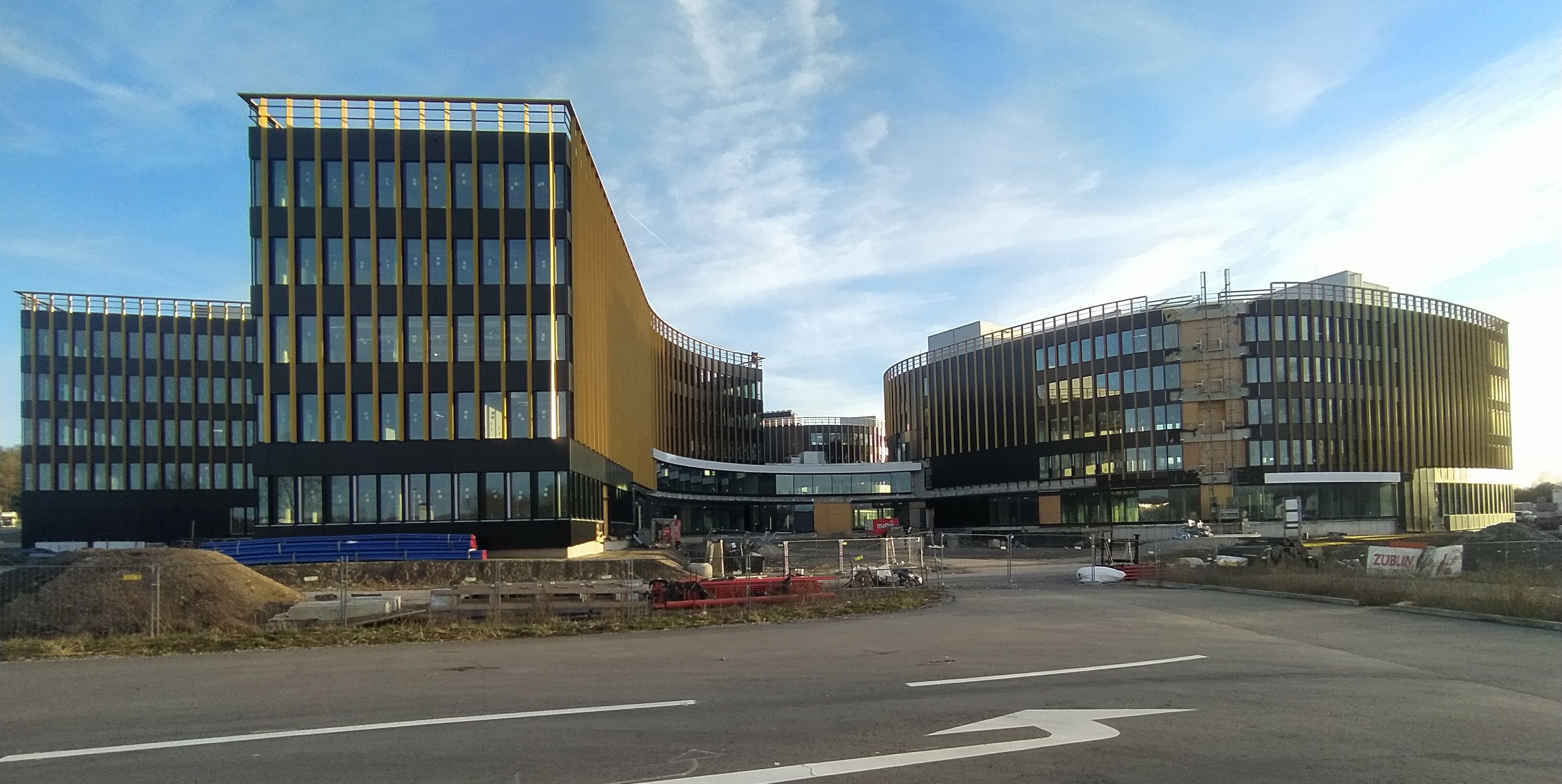 Vor allem die Firmen für den Innenausbau der künftigen IBM-Hauptverwaltung sollen nun wieder zum Neubau in Ehningen abbiegen.  Bild: Reichert