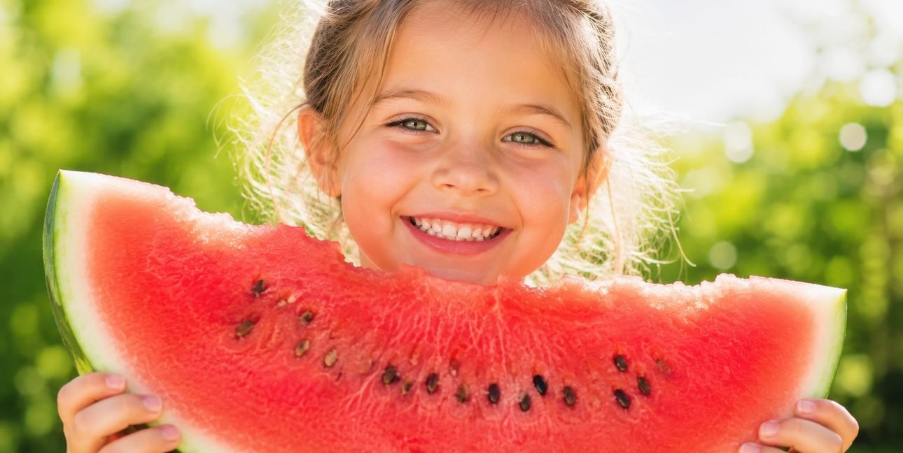 Großer Genuss auch für kleine Leute: die Wassermelone.