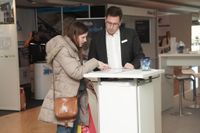 Rund 50 Aussteller waren bei der Immo-Messe von Röhm-Medien.
