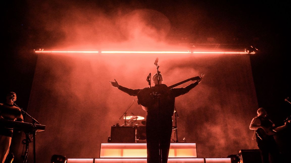 Eindrücke vom Auftritt von Provinz in der Porsche-Arena