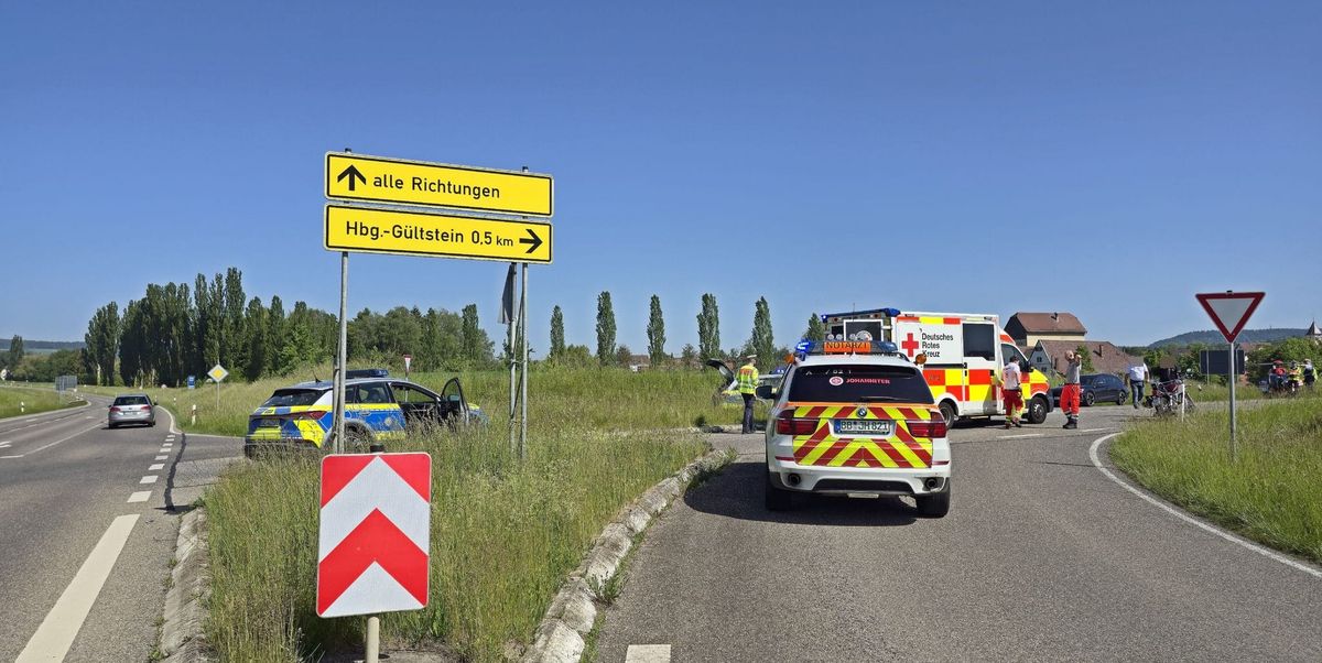 Böblingen district: Motorcyclist critically injured