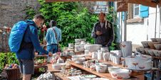 Keiner, der nicht fündig wurde beim Darmsheimer Töpfermarkt.