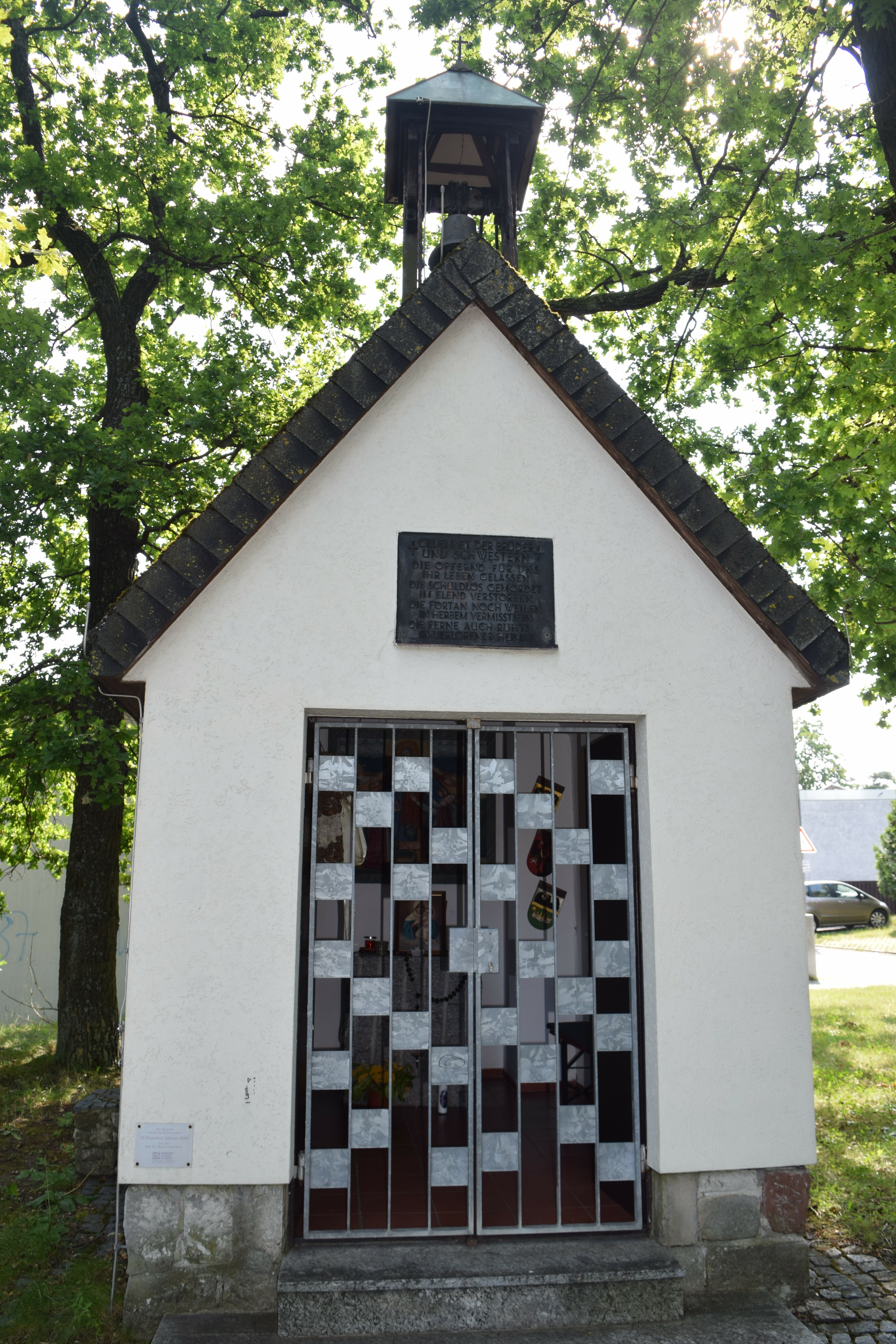 Die Kapelle auf dem Goldberg.