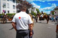 Rund 3500 Besucher wollten sich den Maichinger Rosstag nicht entgehen lassen.