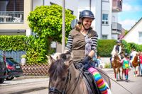 Rund 3500 Besucher wollten sich den Maichinger Rosstag nicht entgehen lassen.