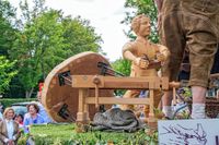 Rund 3500 Besucher wollten sich den Maichinger Rosstag nicht entgehen lassen.