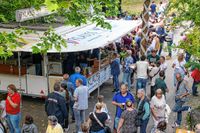 Rund 3500 Besucher wollten sich den Maichinger Rosstag nicht entgehen lassen.