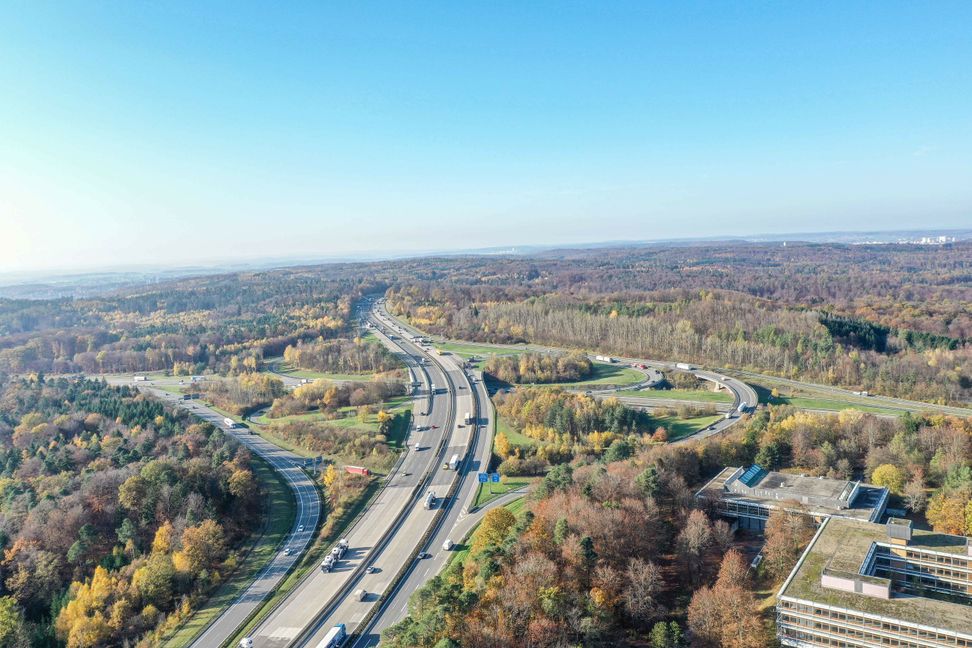 Autobahnkreuz Stuttgart