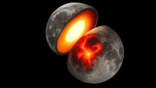 Das Innere des Mondes ist auf der uns zugewandten Seite weicher und wärmer als auf der Rückseite, wie neue Analysen enthüllen. Die Gründe dafür sind im Innern des Erdtrabanten zu finden.