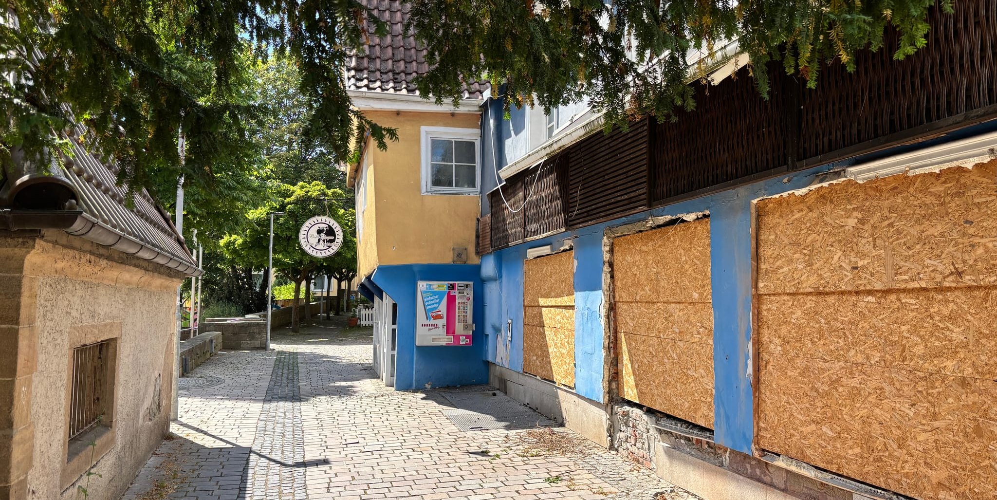 Einst war die Gasse ein Hingucker, doch davon kann keine Rede mehr sein.