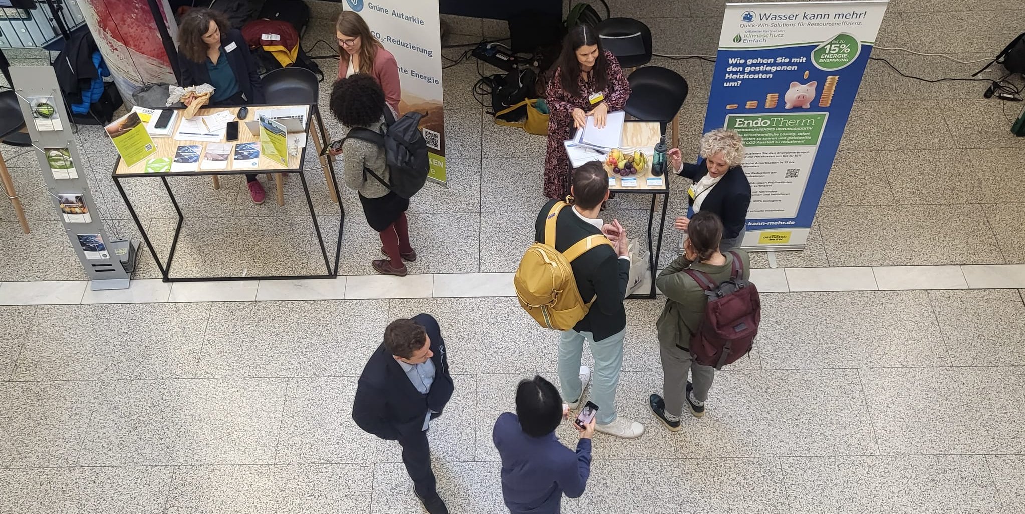 Green Tech im Fokus beim "Kongress BW" in Stuttgart: Auf der Messe präsentieren sich innovative Firmen aus den Bereichen Energieeffizienz, Kreislaufwirtschaft und nachhaltige Technologien.