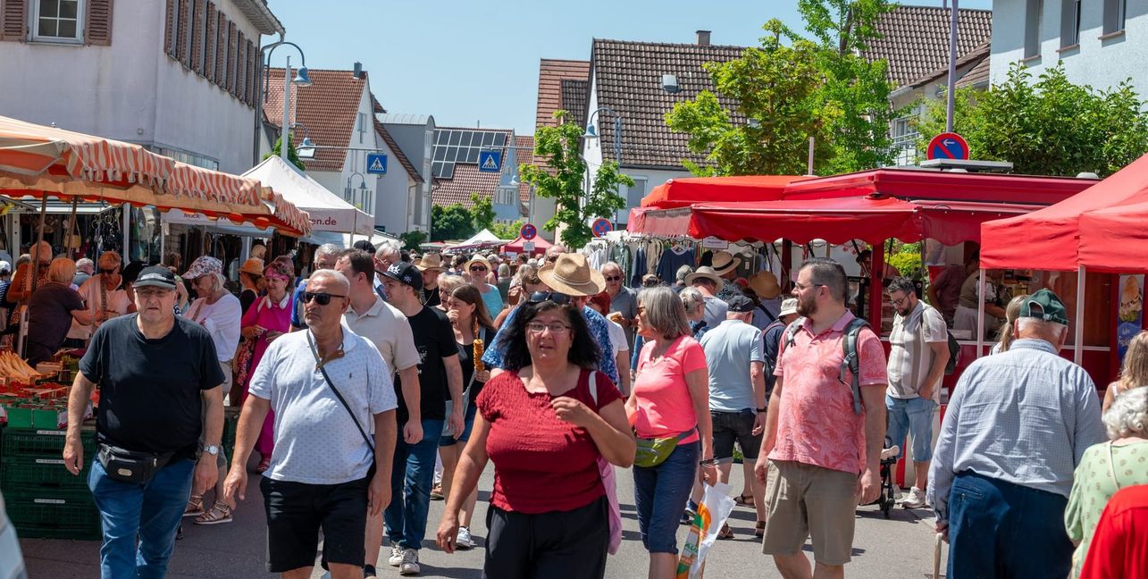 Bummeln übern Pfingstmarkt.