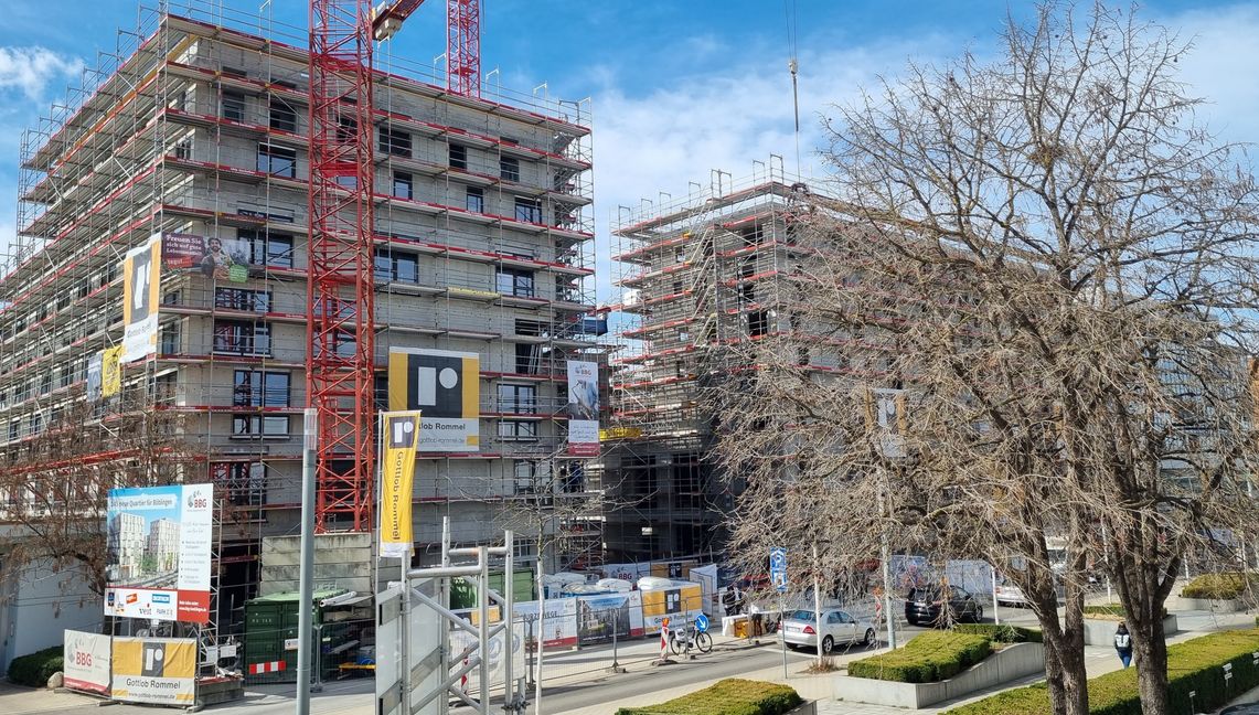 Blick auf das Stadtquartier "Pulse". Bild: Hamann