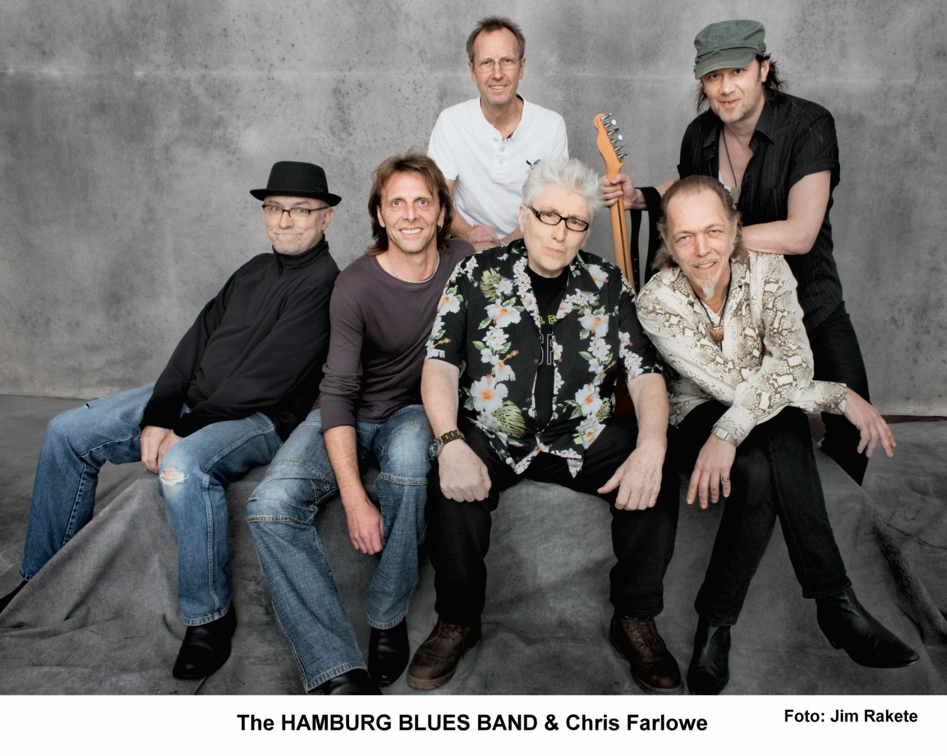 The Hamburg Blues Band. Bild: Jim Rakete/z