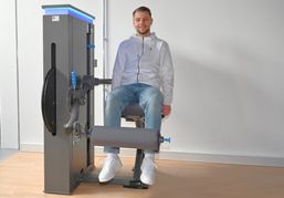 Nils Schwab hat in Magstadt sein Bewegungszentrum für körperliches Wohlbefinden und Squash eröffnet.