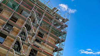 Am Bau läuft es wieder etwas besser. (Symbolbild)