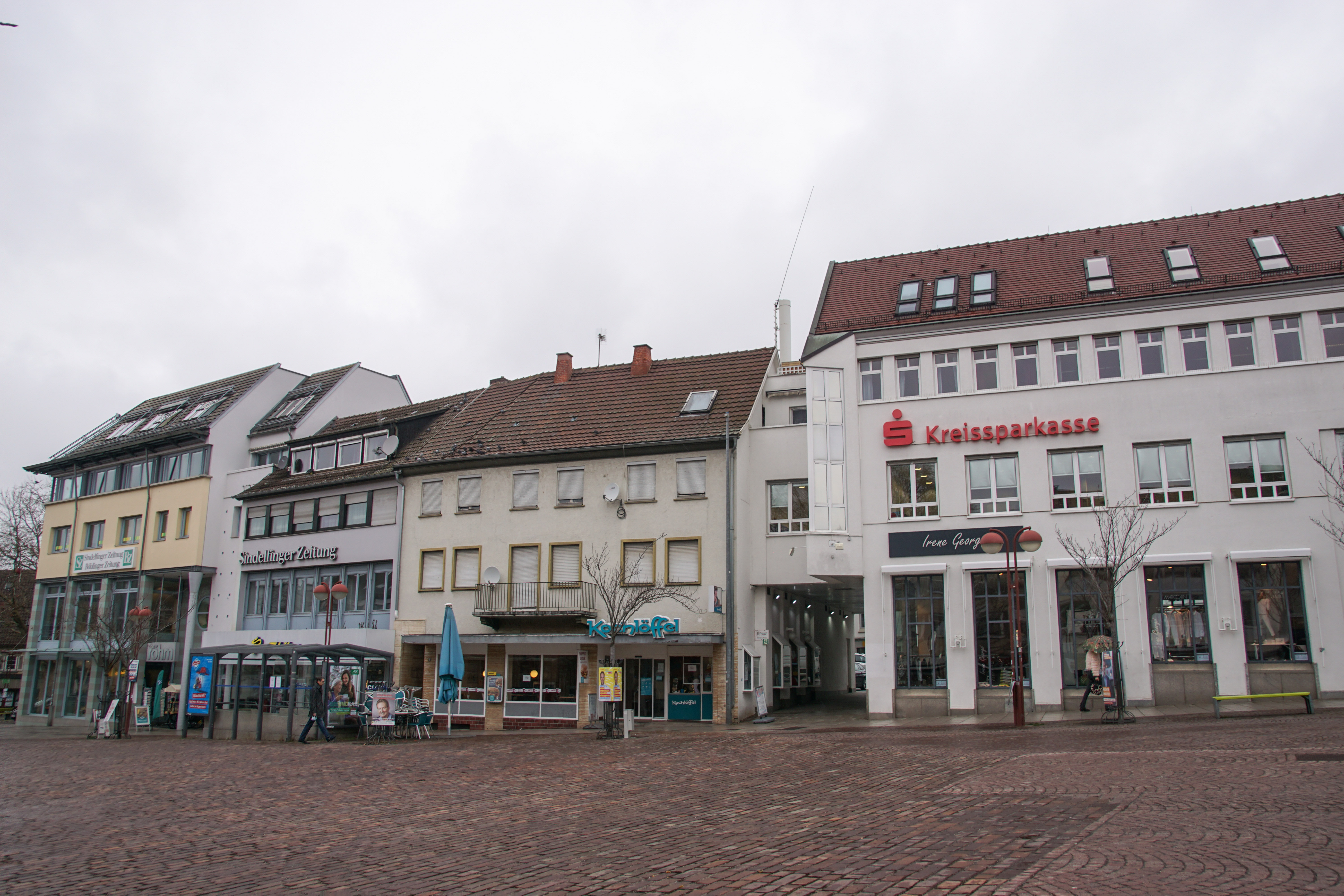 Der Rahmen für den Wettbewerb zur Neugestalltung des Sindelfinger Marktplatzes steht. Bild: z