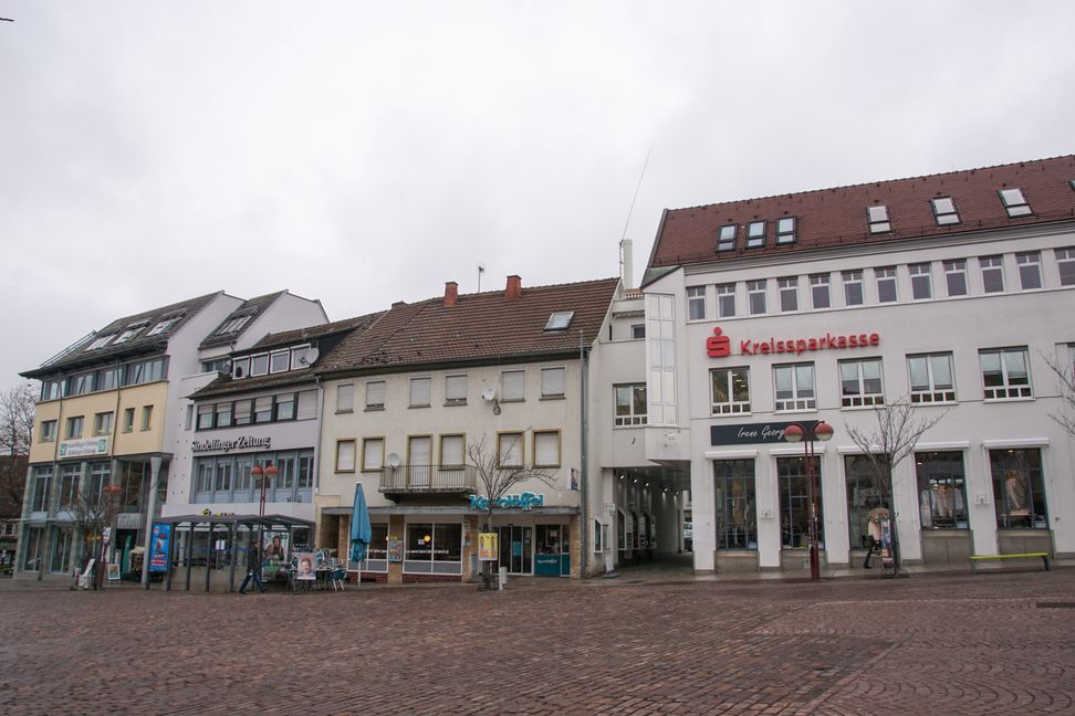 Der Rahmen für den Wettbewerb zur Neugestalltung des Sindelfinger Marktplatzes steht. Bild: z