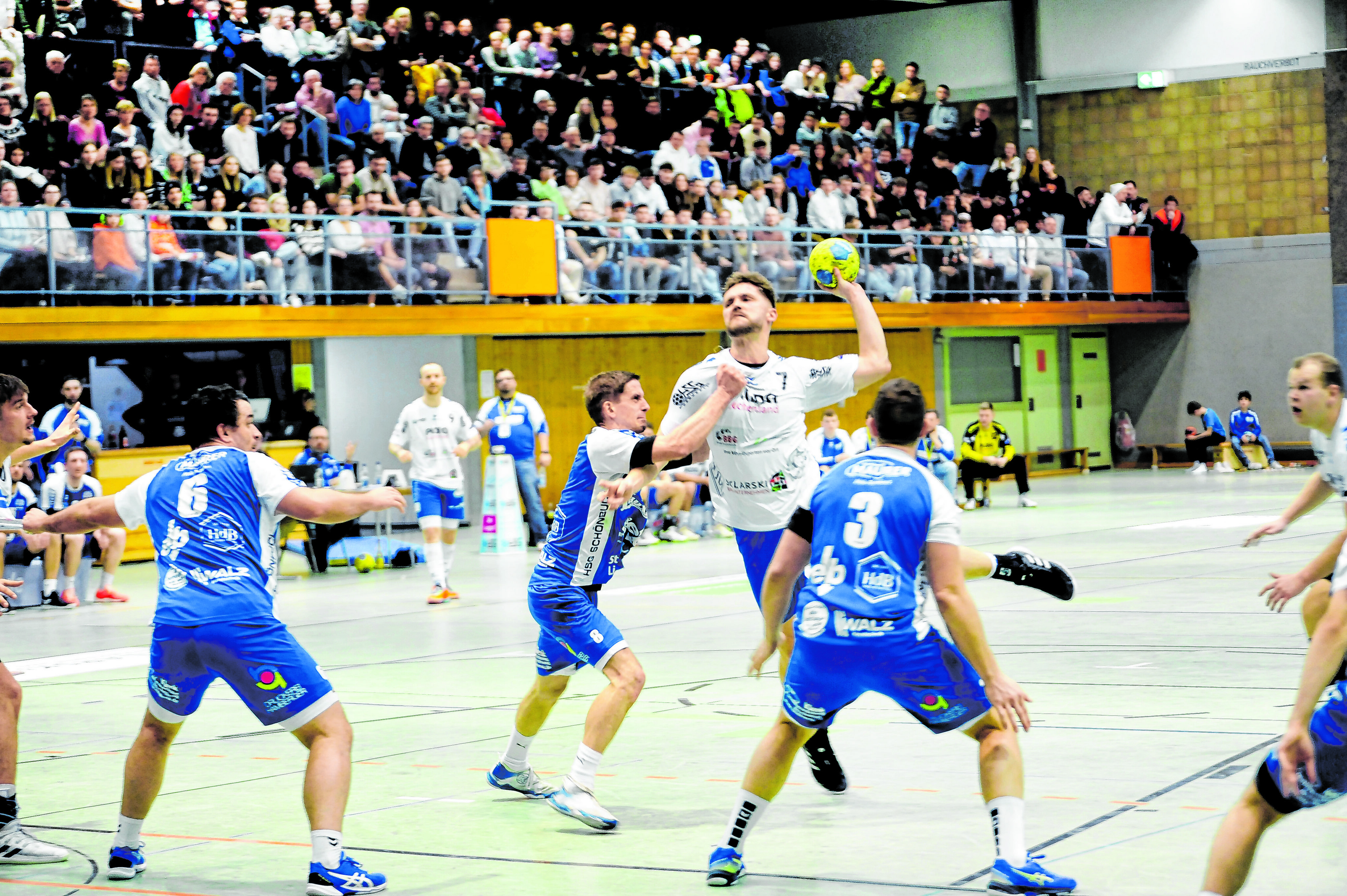 Die Murkenbachhalle ist die Heimat der Böblinger Handballer.