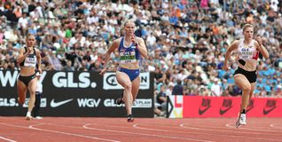 Jessica-Bianca Wessolly (Mitte) ist bei der Leichtathletik-WM in Tokio raus. Bild: Görlitz