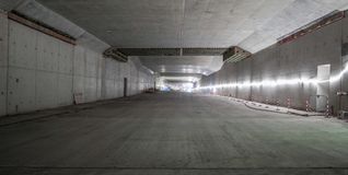 Der Tunnel an der A81 von innen. Der Rohbau soll nächstes Frühjahr stehen, danach wird er technisch voll ausgestattet.