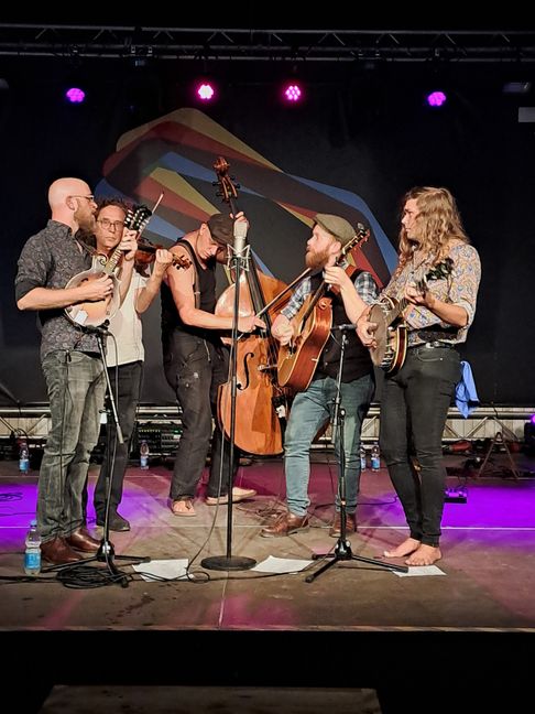 Bluegrass mit der Band Bashed Potatoes.  Bild: Staber