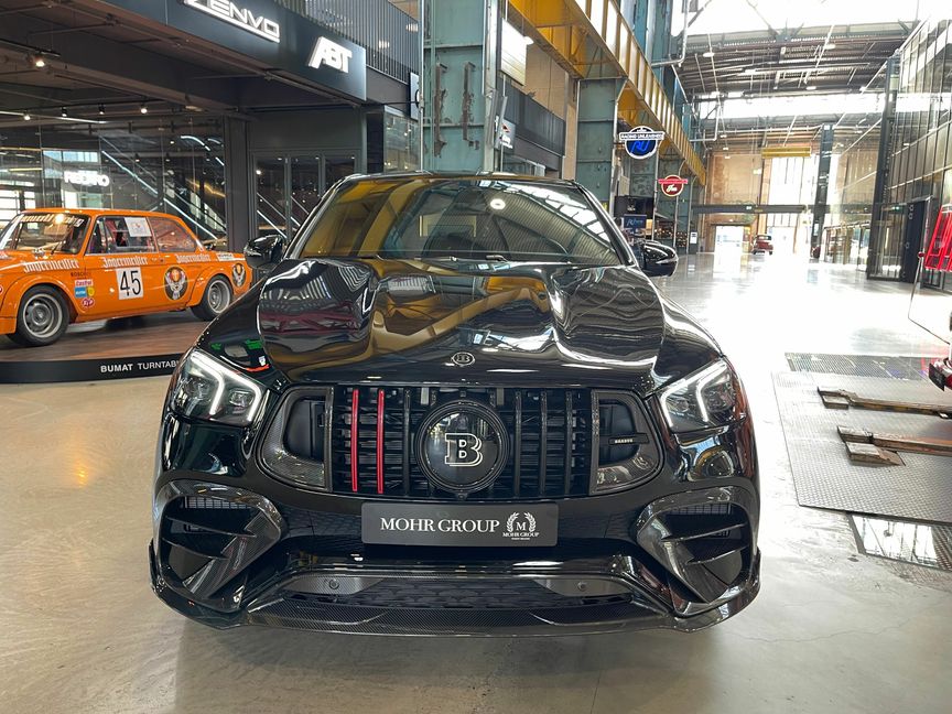 Fettes Teil:  Der Brabus GLE 800. Kenner wissen, dass bei Brabus die letzten Ziffern die PS-Zahl angeben. In diesem Fall also 800 PS.                  Bild: Mohr Group
