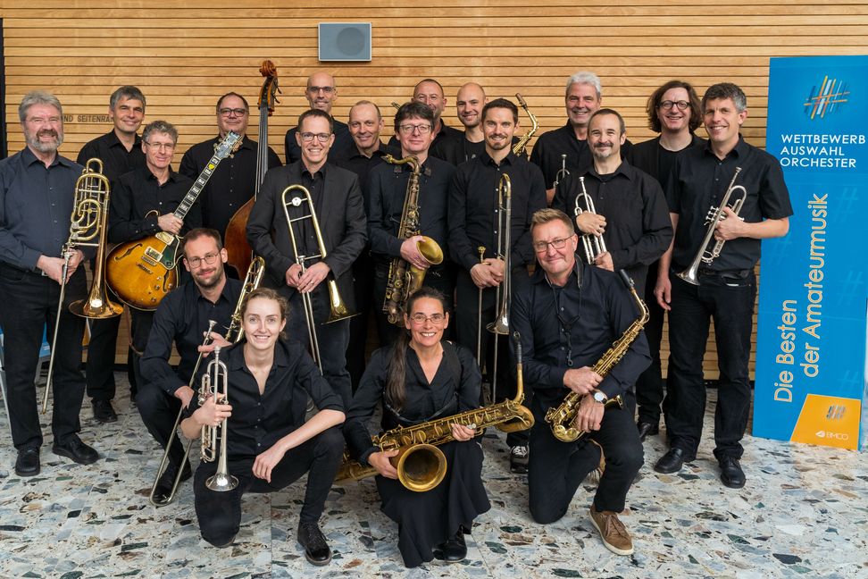 Die STP Big Band spielt am Samstag, 1. April im Großen Saal der Stadthalle. Bild: Tobias Frommer