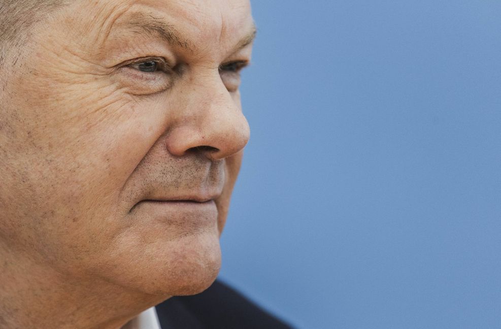 Bundeskanzler  Scholz – Hoffen auf den Konjunkturaufschwung