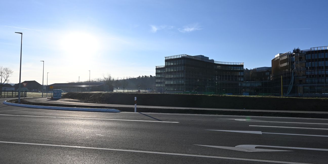 Der IBM-Campus wird das Gesicht der Gemeinde Ehningen verändern. Bild: Nüßle