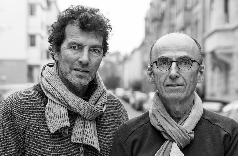 Die Stuttgarter Fotografen Andreas Langen (links) und Kai Loges, die gemeinsam als Agentur „die arge lola“ arbeiten-
 Foto: die arge lola (Kai Loges..