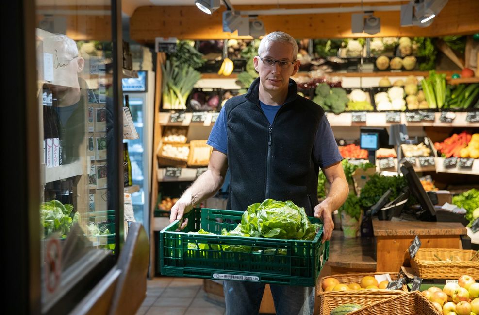 Martin Rein betreibt in Stuttgart mit der Gesunden Kost eins der ältesten inhabergeführten Biogeschäfte.