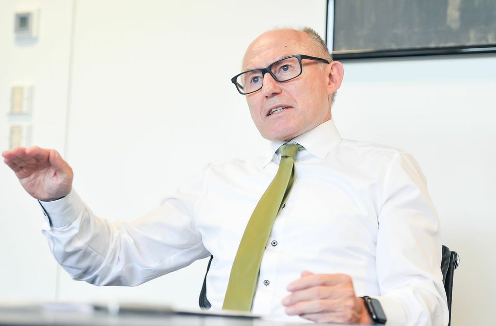 Der Chipmangel führt zu steigenden Auftragsbeständen, sagt Michael Ziegler, der Verbandschef des baden-württembergischen Kraftfahrzeuggewerbes.
Foto: Lichtgut/Max Kovalenko