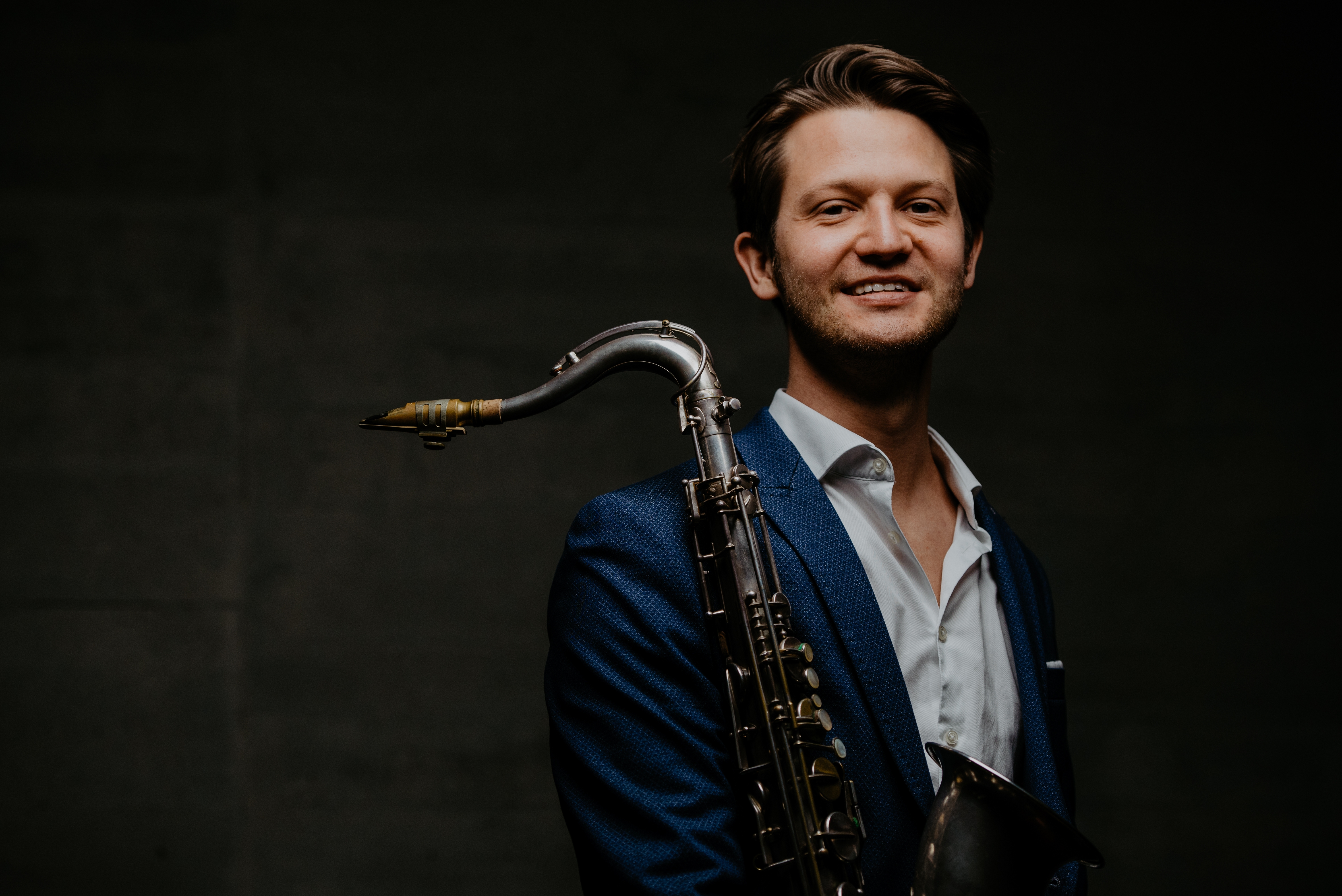 Beim Mini-Festival des Aidlinger Jazzforums tritt am Freitag Saxofonist und Landesjazzpreisträger Alexander Bühl auf.     Bild: Sven Goetz