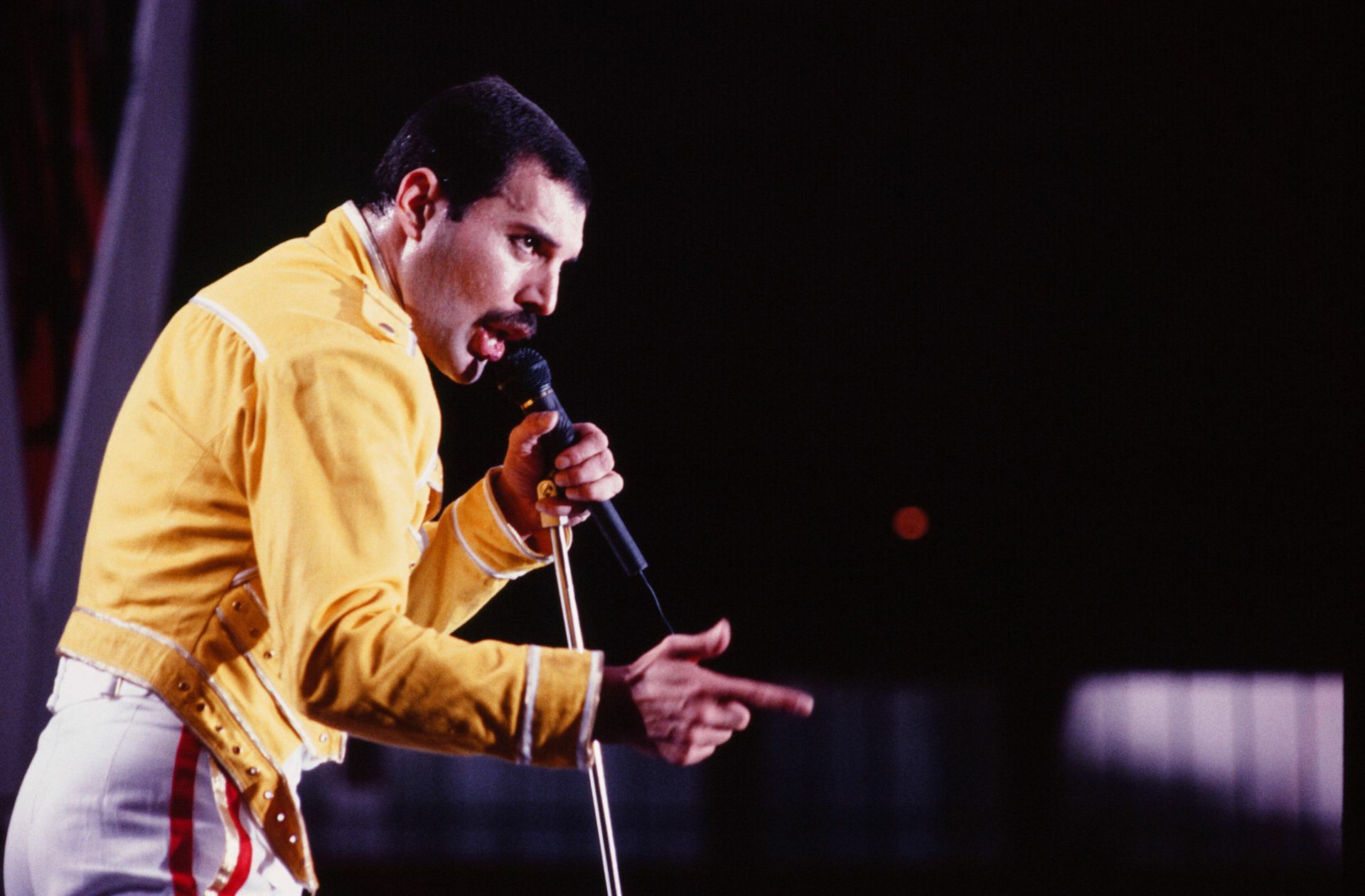 Der britische Sänger Freddie Mercury (1946-1991) hatte eine       enge Beziehung zu München.