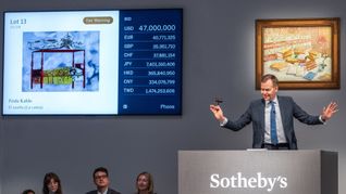 Die Auktion des Gemäldes  der mexikanischen Künstlerin Frida Kahlo fand in New York statt.