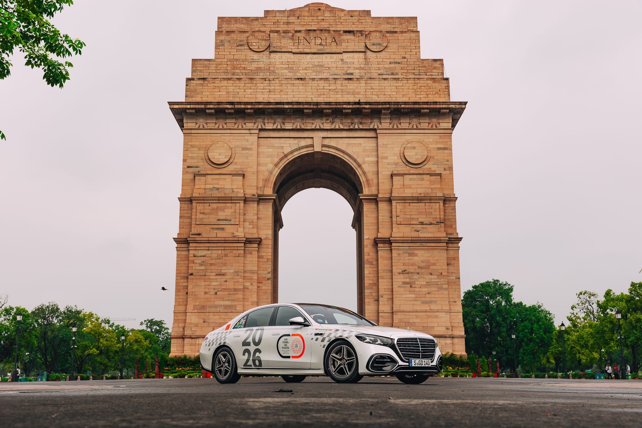 Die neue S-Klasse in Indien.