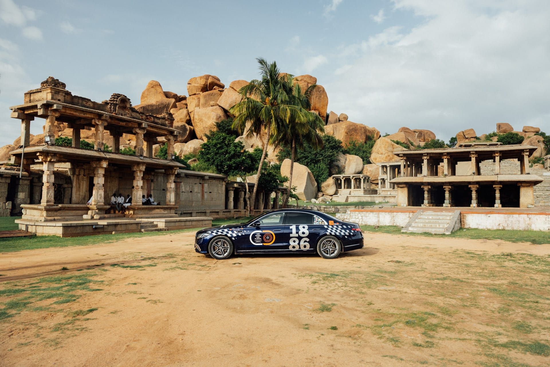 Die neue S-Klasse in Indien.