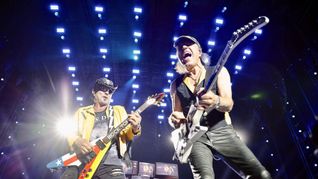 Die Scorpions, hier bei ihrem Konzert in Cartagena (Spanien) Ende Juni, feierten in Hannover ihren 60. Band-Geburtstag.
