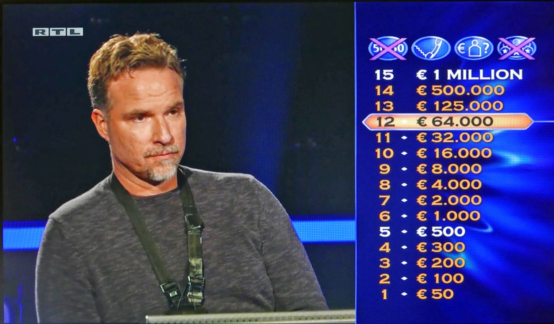 Bei 64 000 Euro war für den Böblinger vorläufig Schluss. Am Montag geht's weiter.