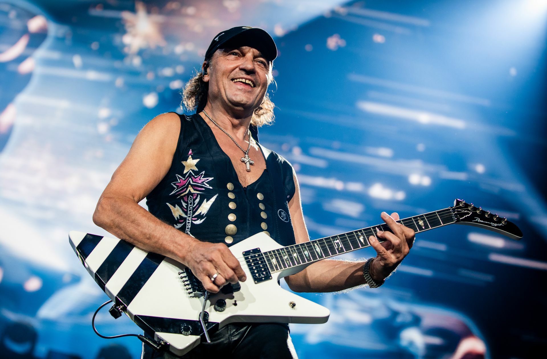 ... um die Scorpions zu sehen.