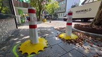 Impressionen von den Aufbauarbeiten.