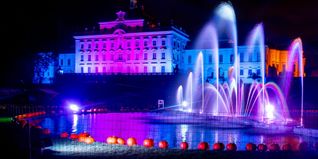 Das barocke Schloss in völlig neuem Licht.
