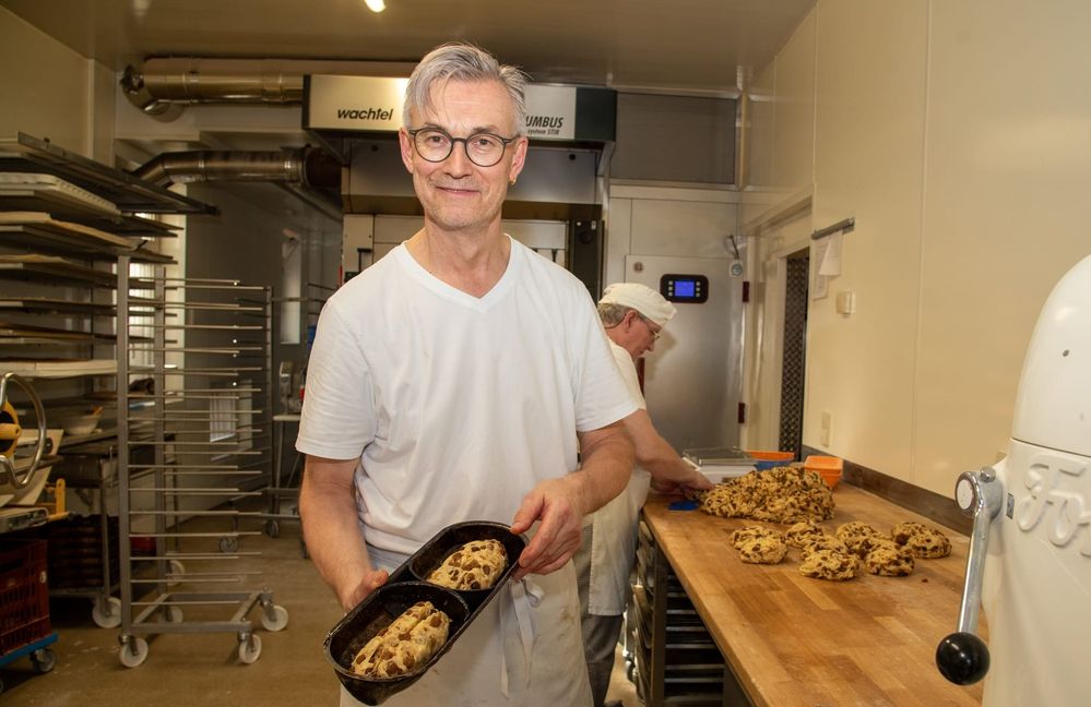 Bäckerei- und Konditormeister Joachim Renz schätzt die alten Rezepte.