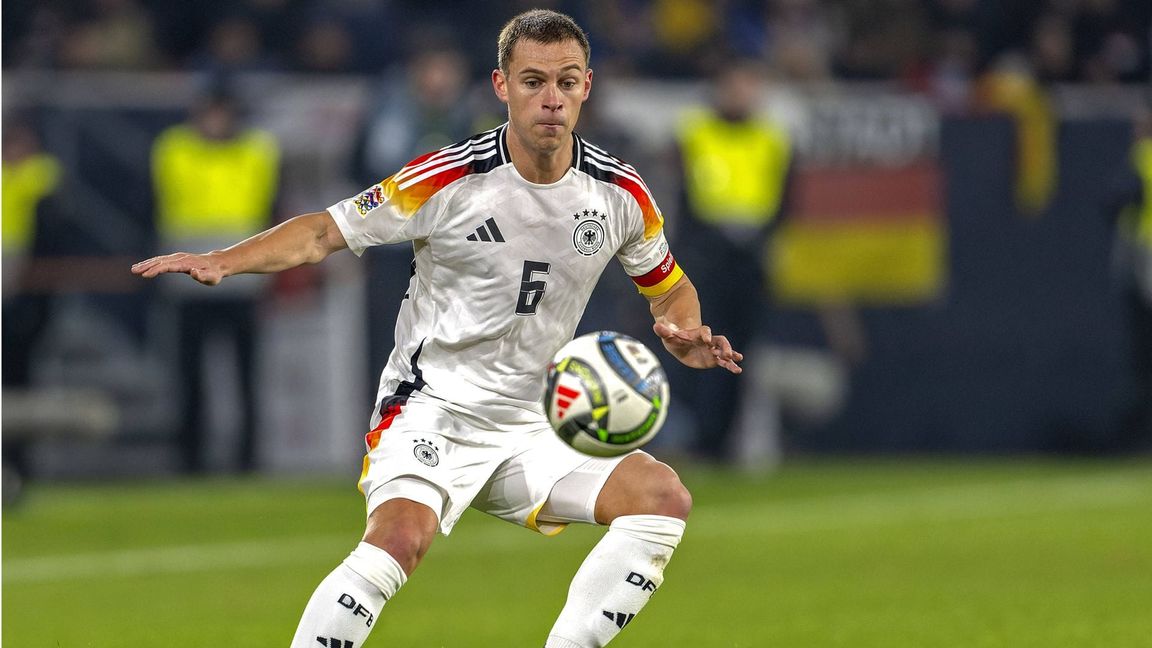 Am Ball für die DFB-Elf: Kapitän Joshua Kimmich.