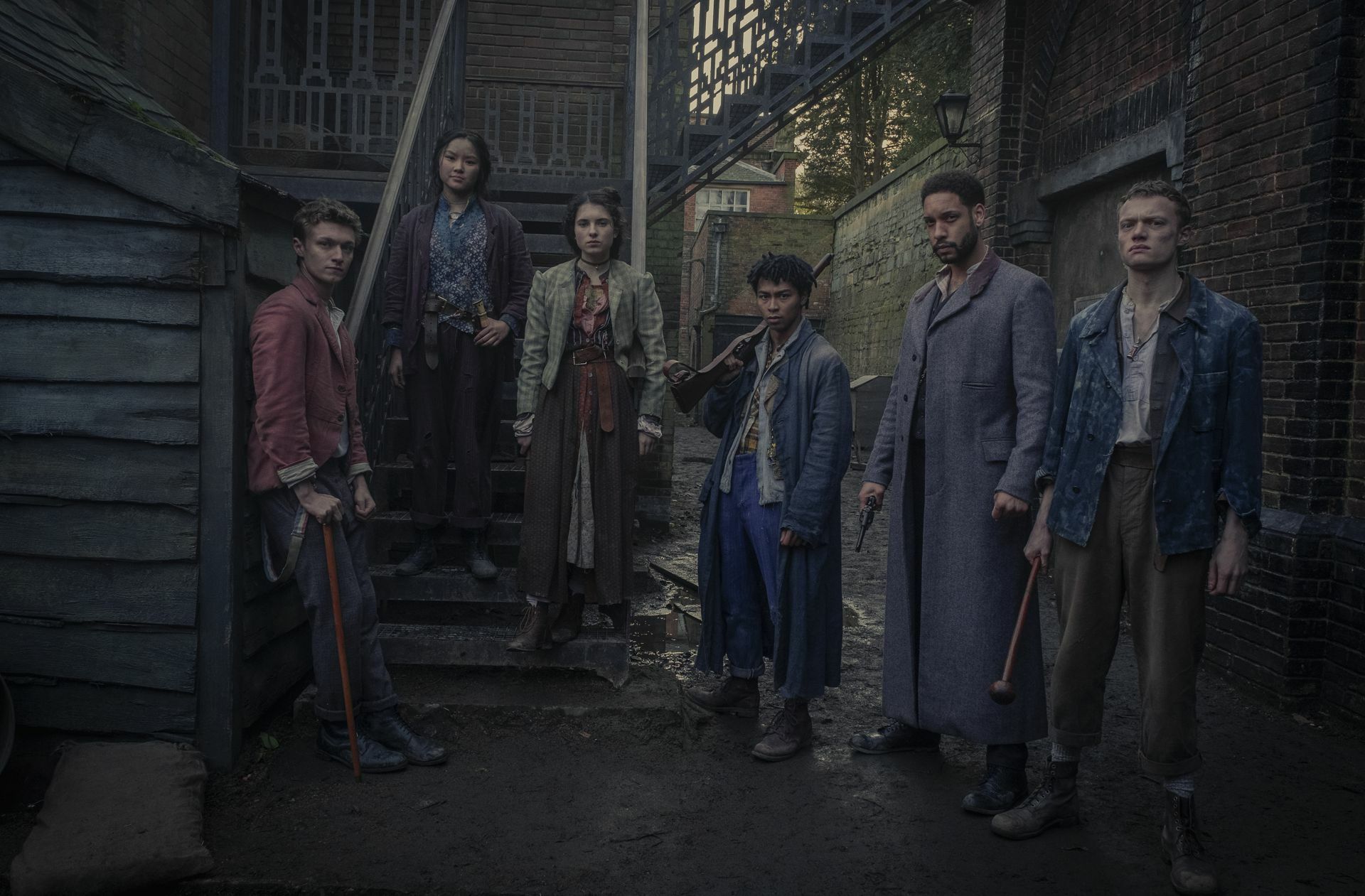 Szenenfoto aus der Netflix-Serie „Die Bande aus der Baker Street“ Foto: Netflix