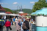 Großer Andrang herrschte beim Döffinger Vatertagsmarkt.